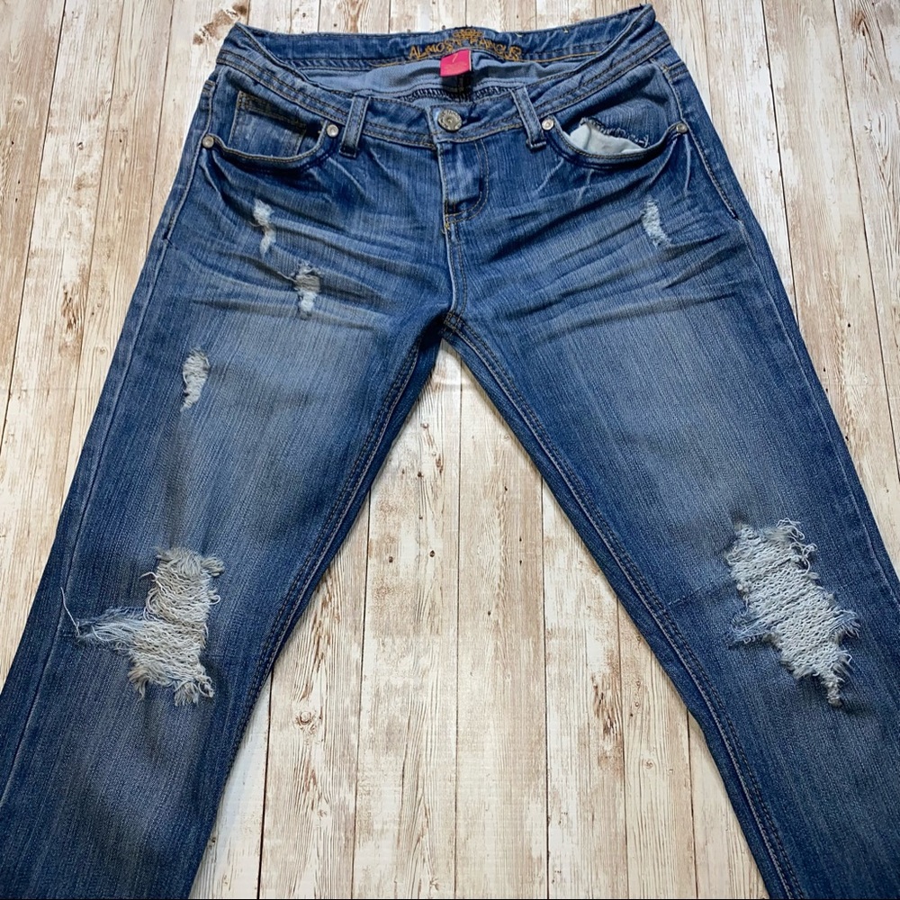 Distressed jeans by Almost Famous